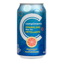 Compliments Grapefruit Flavoured Sparkling Water