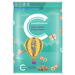 Aqua bag of Compliments Fruity Hoops