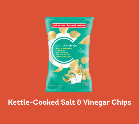 Kettle-Cooked Salt & Vinegar Chips