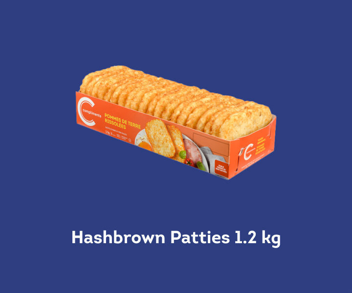 Hashbrown Patties 1.2 kg