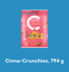 Bag of Cinna Crunchies cereal