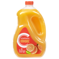 Compliments Orange Juice Pure & Natural with No Pulp 2.5L